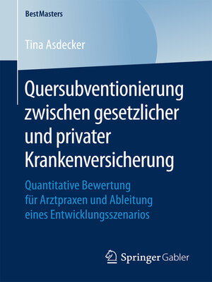 cover image of Quersubventionierung zwischen gesetzlicher und privater Krankenversicherung